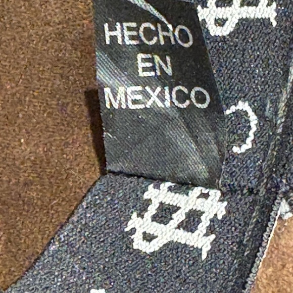 Som-Her Hats Brown Suede Cowboy Hat (XL) - Made in Mexico - Picture 12 of 15